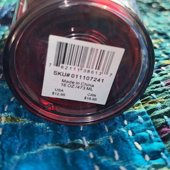 STARBUCKS cold drink cups. Sold in lot of three. - Picture 5 of 11